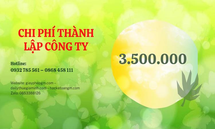Bảng giá thành lập doanh nghiệp bất động sản tại Quận Ninh Kiều