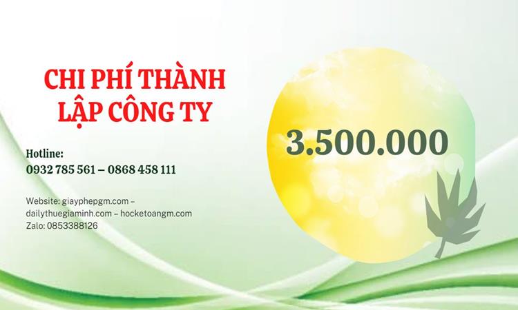Bảng giá thành lập doanh nghiệp bất động sản tại Sơn La