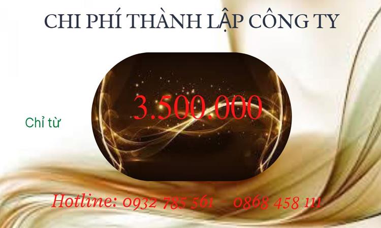 Bảng giá thành lập doanh nghiệp in ấn tại Bạc Liêu