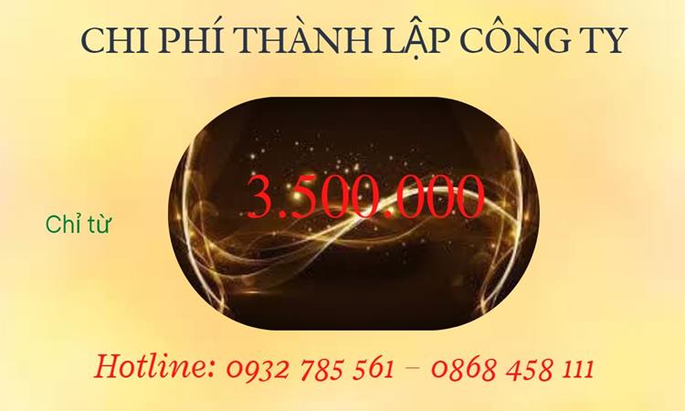 Bảng giá thành lập doanh nghiệp in ấn tại Bình Phước