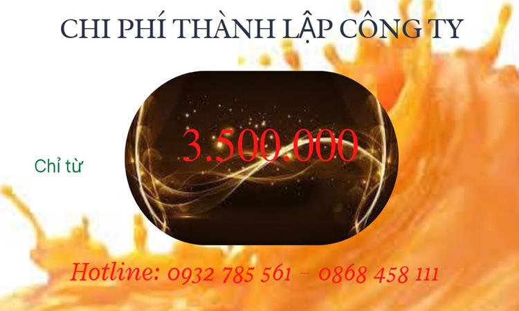 Bảng giá thành lập doanh nghiệp in ấn tại Huyện Yên Mỹ