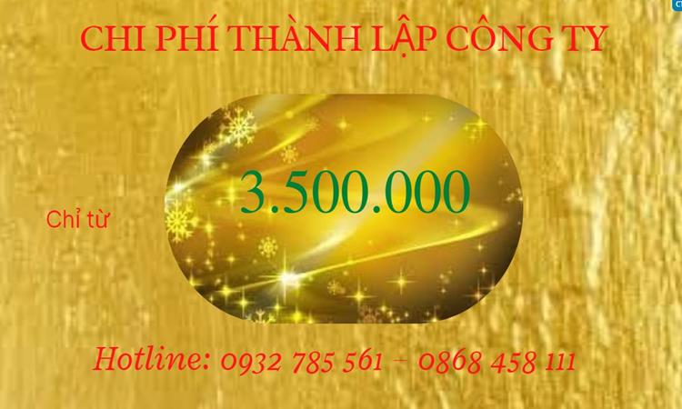 Bảng giá thành lập doanh nghiệp in ấn tại Hà Nội