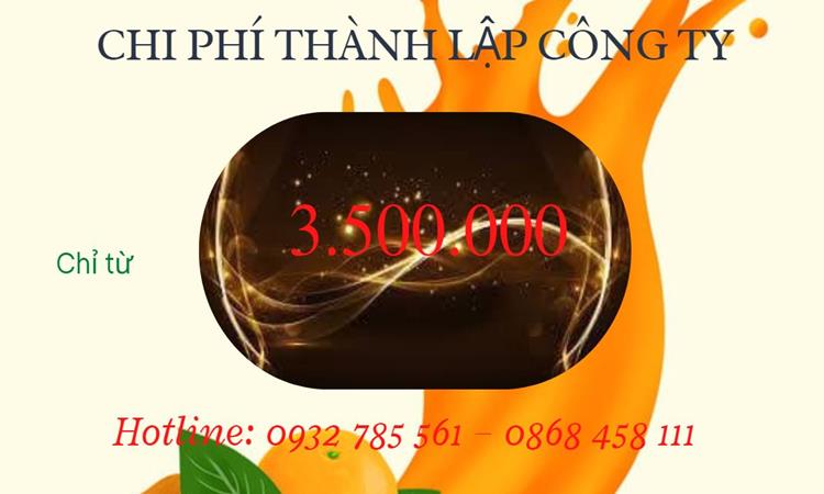 Bảng giá thành lập doanh nghiệp in ấn tại Hà Tĩnh