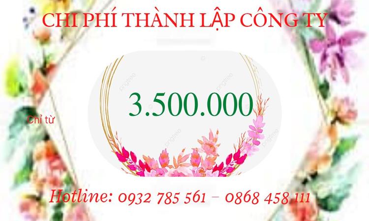 Bảng giá thành lập doanh nghiệp in ấn tại Huyện Bình Chánh