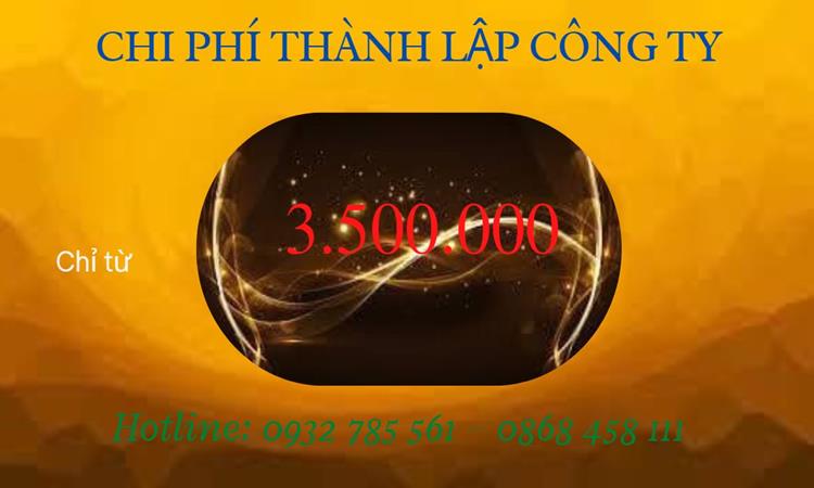 Bảng giá thành lập doanh nghiệp in ấn tại Huyện Chương Mỹ