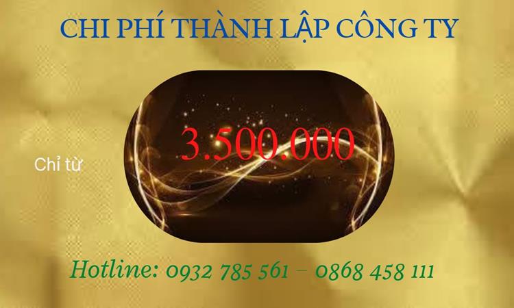 Bảng giá thành lập doanh nghiệp in ấn tại Huyện Đan Phượng