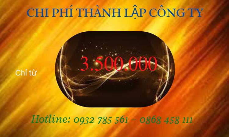 Bảng giá thành lập doanh nghiệp in ấn tại Huyện Gia Lâm