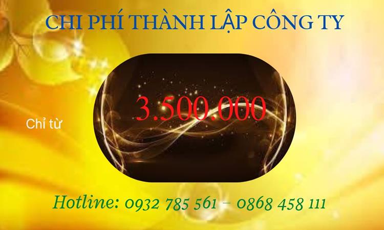 Bảng giá thành lập doanh nghiệp in ấn tại Huyện Hoài Đức