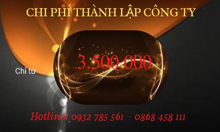 Bảng giá thành lập doanh nghiệp in ấn tại Huyện Từ Liêm