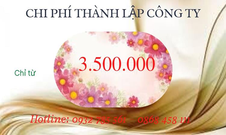 Bảng giá thành lập doanh nghiệp in ấn tại Lào Cai