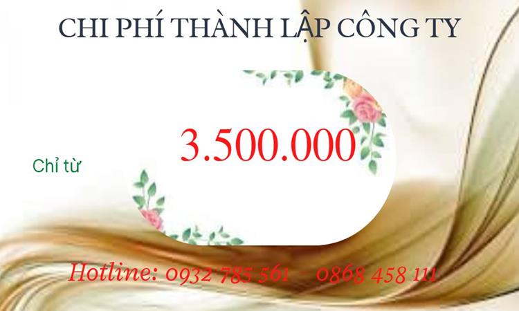 Bảng giá thành lập doanh nghiệp in ấn tại Nha Trang