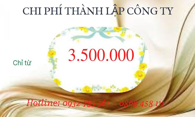 Bảng giá thành lập doanh nghiệp in ấn tại Phú Yên