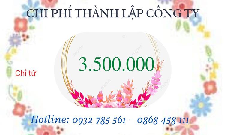Bảng giá thành lập doanh nghiệp in ấn tại Quận 1