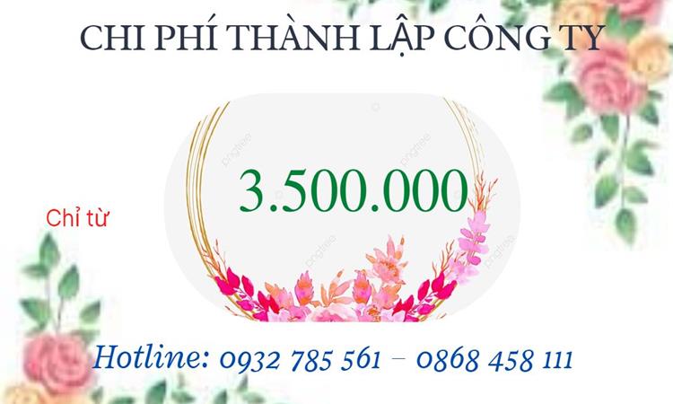 Bảng giá thành lập doanh nghiệp in ấn tại Quận 5