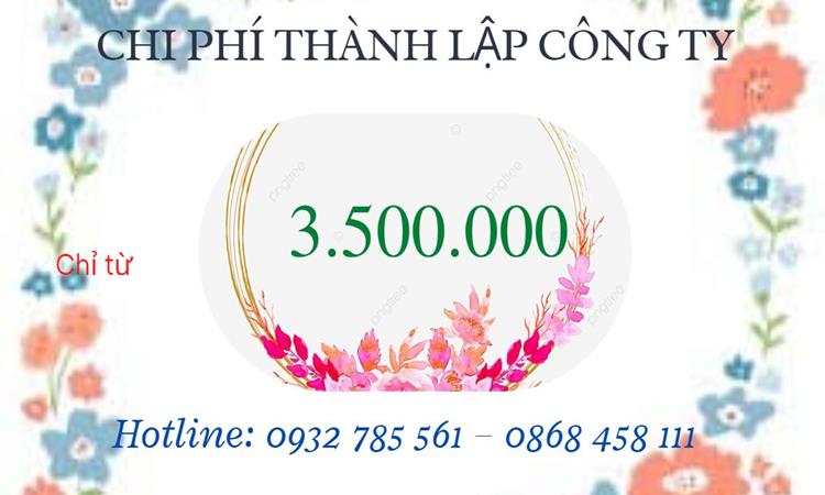 Bảng giá thành lập doanh nghiệp in ấn tại Quận 7