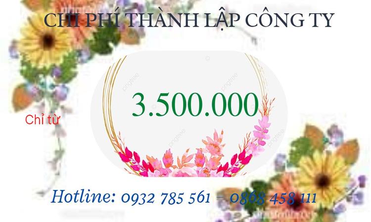 Bảng giá thành lập doanh nghiệp in ấn tại Quận 8