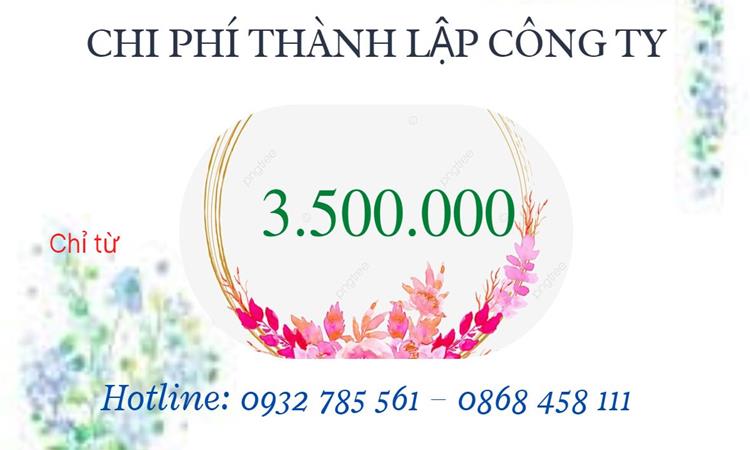 Bảng giá thành lập doanh nghiệp in ấn tại Quận 9