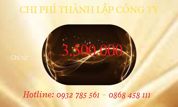 Bảng giá thành lập doanh nghiệp in ấn tại Bắc Từ Liêm
