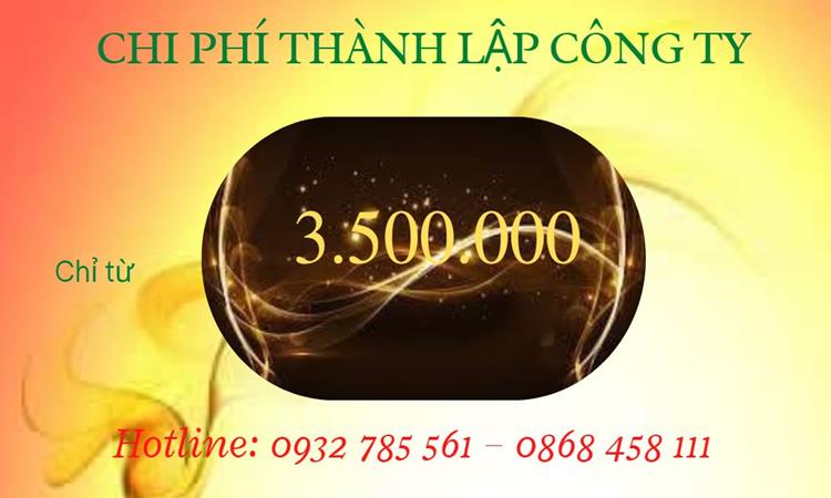 Bảng giá thành lập doanh nghiệp in ấn tại Quận Long Biên