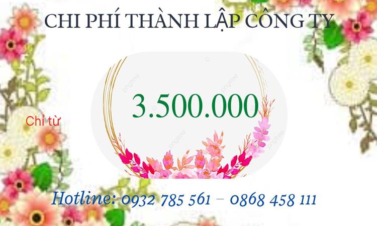 Bảng giá thành lập doanh nghiệp in ấn tại Quận Phú Nhuận