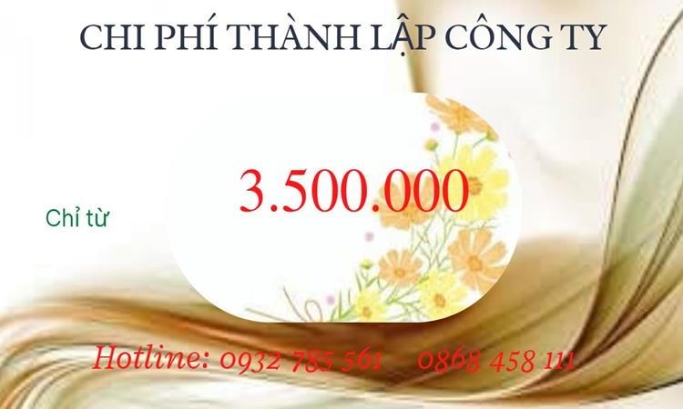 Bảng giá thành lập doanh nghiệp in ấn tại Sơn La