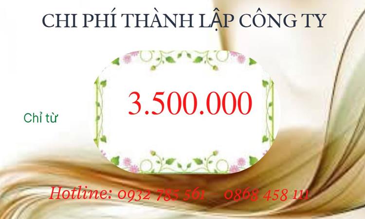 Bảng giá thành lập doanh nghiệp in ấn tại Tây Ninh