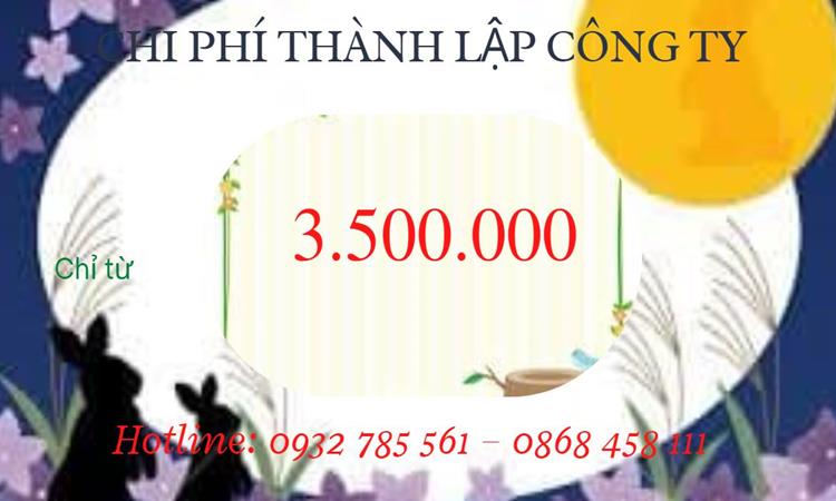 Bảng giá thành lập doanh nghiệp in ấn tại Thành phố Đà Nẵng