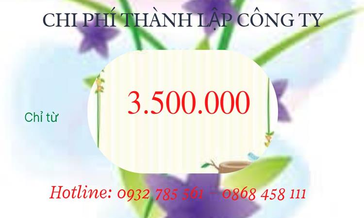 Bảng giá thành lập doanh nghiệp in ấn tại Thành phố Hải Phòng