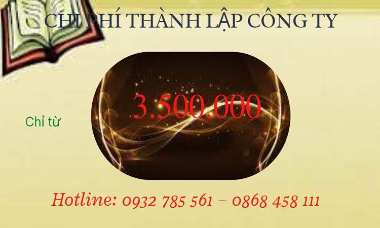Bảng giá thành lập doanh nghiệp in ấn tại Thành Phố Huế
