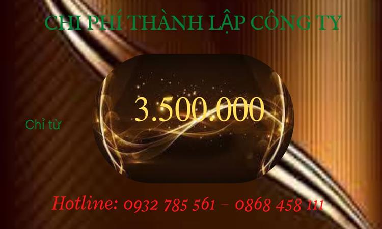 Bảng giá thành lập doanh nghiệp in ấn tại Thị Xã Sơn Tây