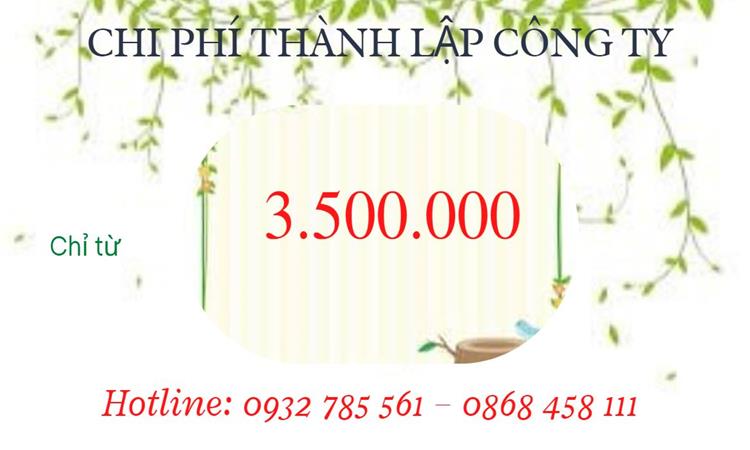 Bảng giá thành lập doanh nghiệp in ấn tại TP Đà Nẵng