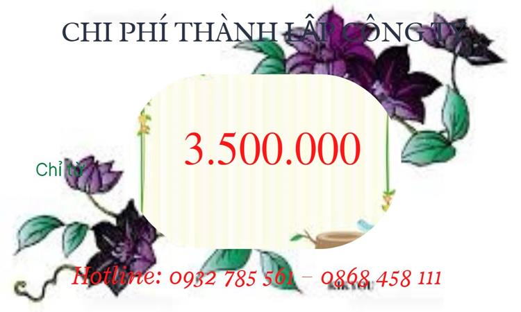 Bảng giá thành lập doanh nghiệp in ấn tại Vũng Tàu