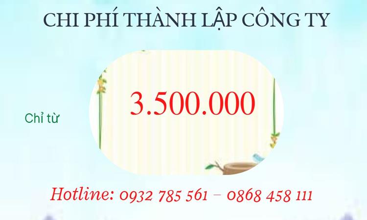 Bảng giá thành lập doanh nghiệp in ấn tại Yên Bái