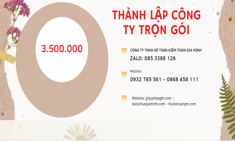 Bảng giá thành lập doanh nghiệp ở Đắk Nông