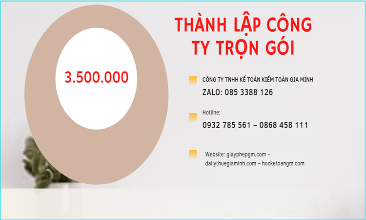 Bảng giá thành lập doanh nghiệp ở Hậu Giang