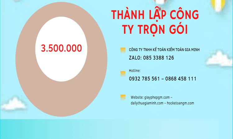 Bảng giá thành lập doanh nghiệp ở Huyện Thanh Oai