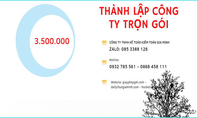 Bảng giá thành lập doanh nghiệp ở Huyện Văn Giang