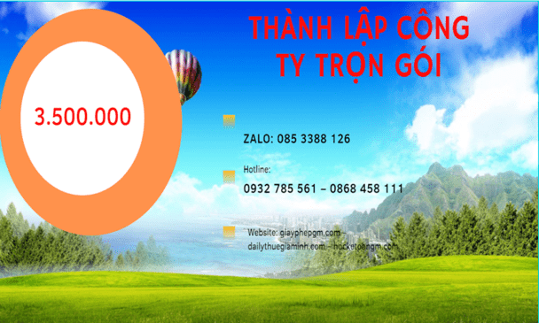Bảng giá thành lập doanh nghiệp ở Huyện Yên Mỹ