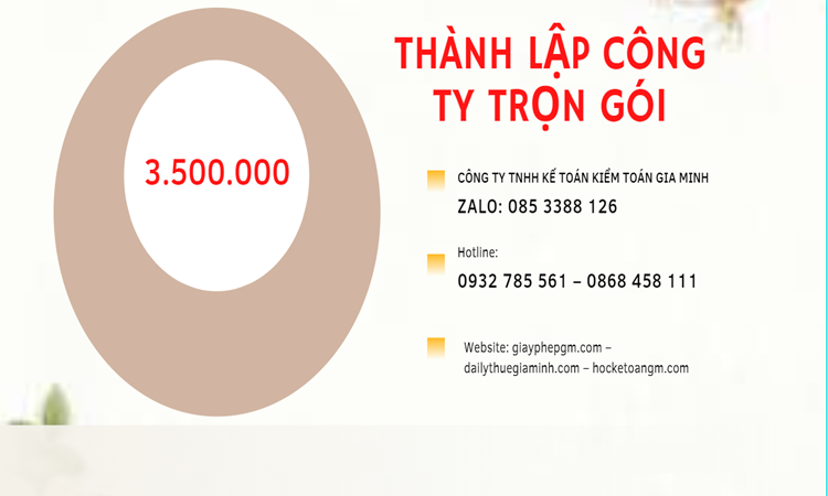 Bảng giá thành lập doanh nghiệp ở Quận Thủ Đức 