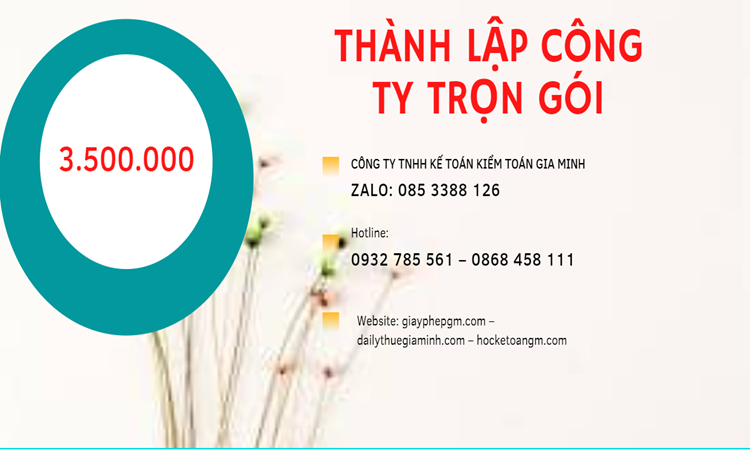 Bảng giá thành lập doanh nghiệp ở Sóc Trăng