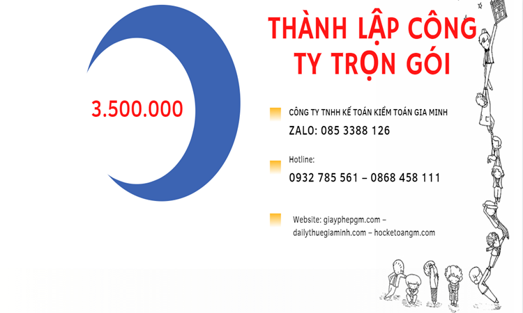 Bảng giá thành lập doanh nghiệp ở Thái Bình