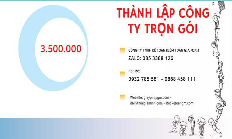 Bảng giá thành lập doanh nghiệp ở Thị Xã Sơn Tây