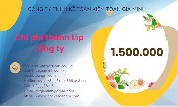 Bảng giá thành lập doanh nghiệp vật liệu xây dựng đúng luật tại Đắk Nông