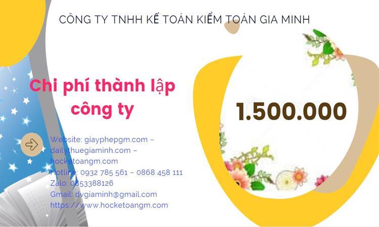 Bảng giá thành lập doanh nghiệp vật liệu xây dựng đúng luật tại Hòa Bình