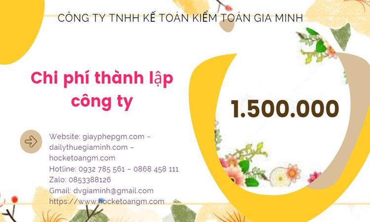 Bảng giá thành lập doanh nghiệp vật liệu xây dựng đúng luật tại Huyện Thanh Oai