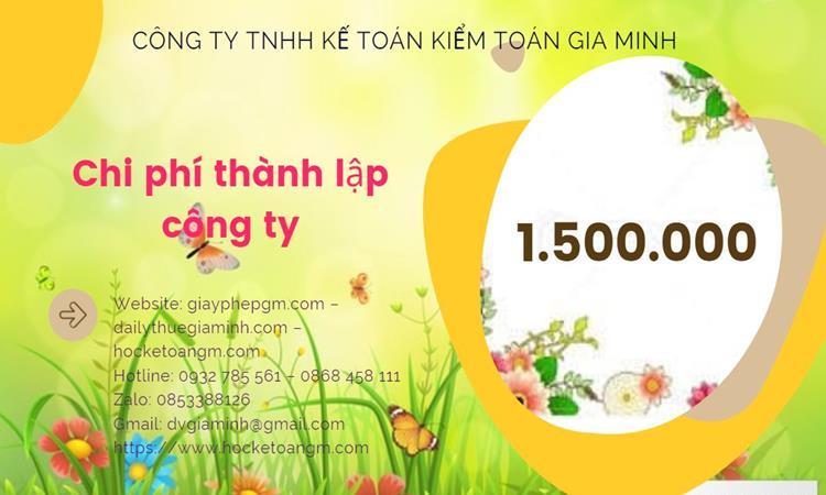 Bảng giá thành lập doanh nghiệp vật liệu xây dựng đúng luật tại Huyện Từ Liêm