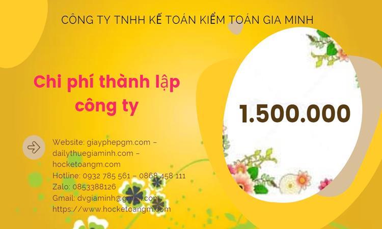 Bảng giá thành lập doanh nghiệp vật liệu xây dựng đúng luật tại Huyện Ứng Hòa