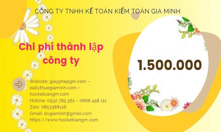 Bảng giá thành lập doanh nghiệp vật liệu xây dựng đúng luật tại Huyện Vĩnh Thạnh