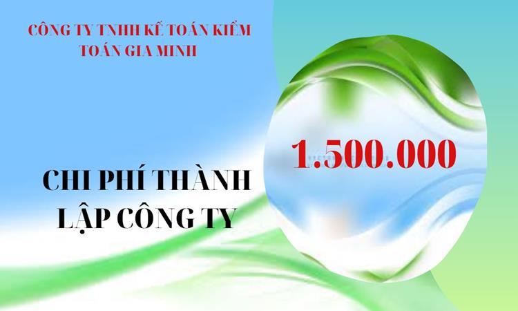 Bảng giá thành lập doanh nghiệp vật liệu xây dựng đúng luật tại Quận 1