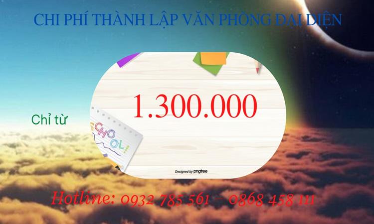 TƯ VẤN THÀNH LẬP THÊM VĂN PHÒNG ĐẠI DIỆN TẠI ĐIỆN BIÊN 5 Bảng giá thành lập thêm văn phòng đại diện tại Điện Biên